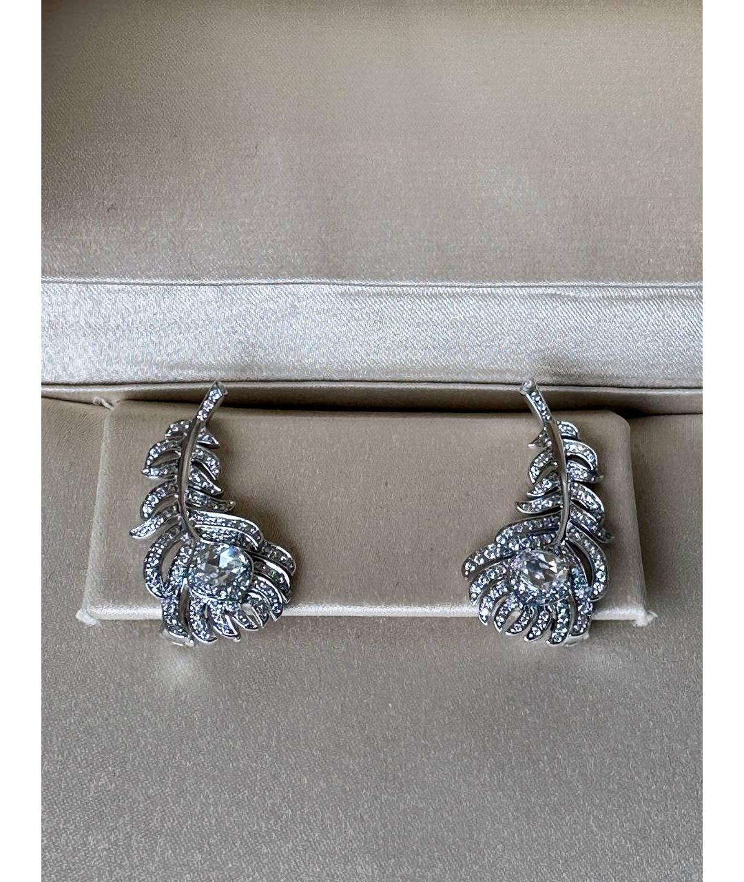 BOUCHERON Серебряные серьги из белого золота, фото 5