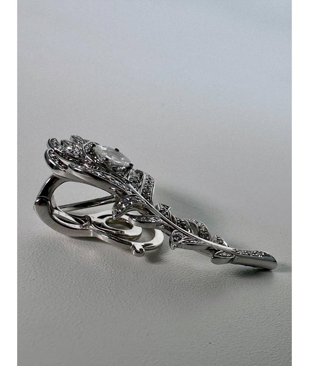 BOUCHERON Серебряные серьги из белого золота, фото 9