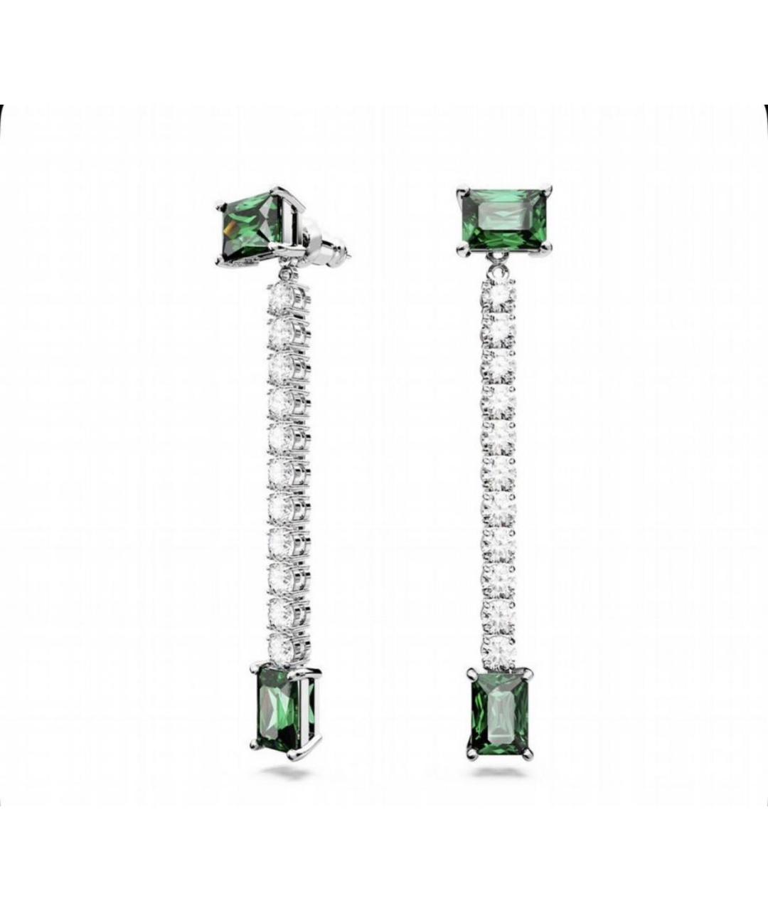 SWAROVSKI Серебряные с серебряным покрытием серьги, фото 3