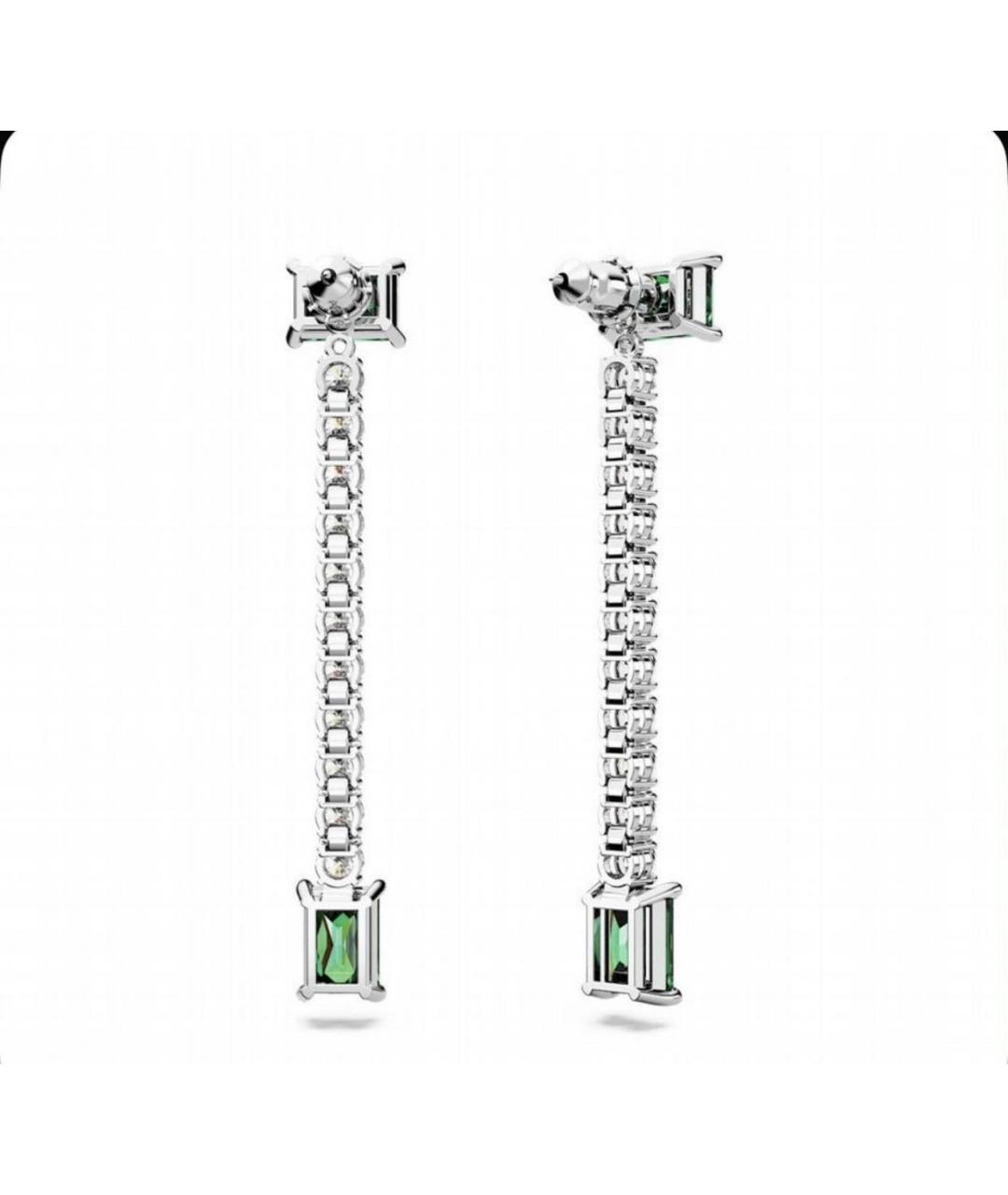 SWAROVSKI Серебряные с серебряным покрытием серьги, фото 2