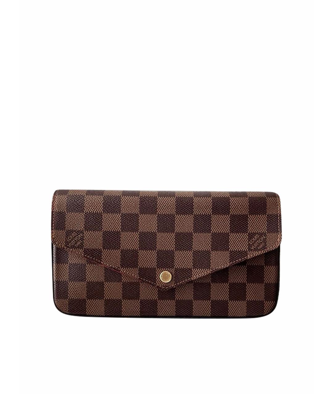 LOUIS VUITTON Коричневая сумка через плечо, фото 1