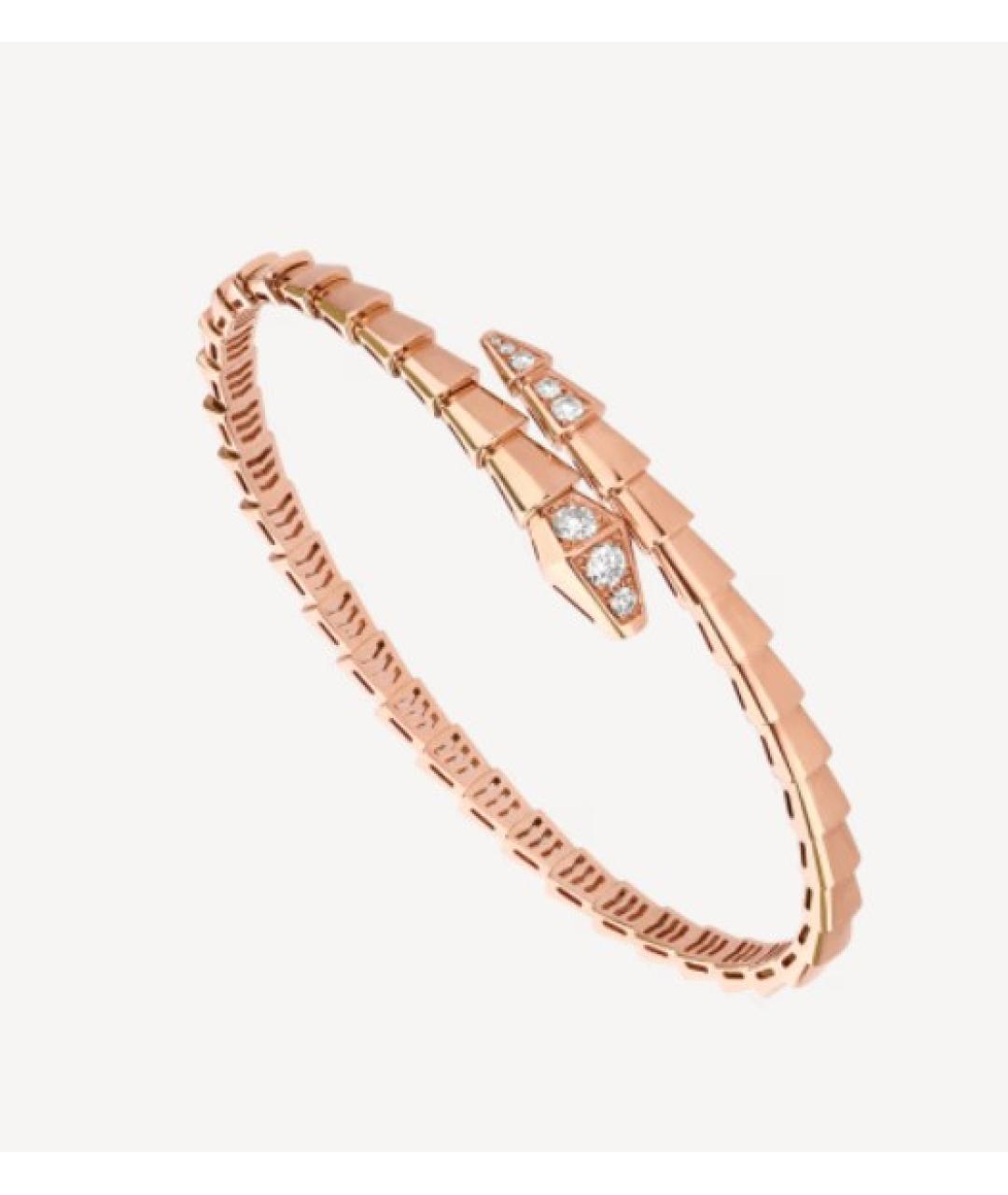 BVLGARI Золотой браслет из розового золота, фото 7