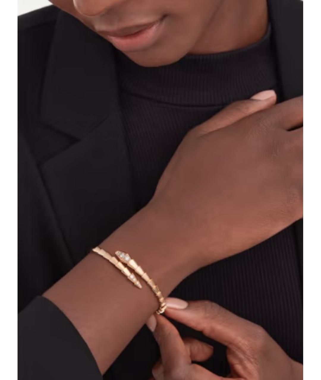 BVLGARI Золотой браслет из розового золота, фото 5