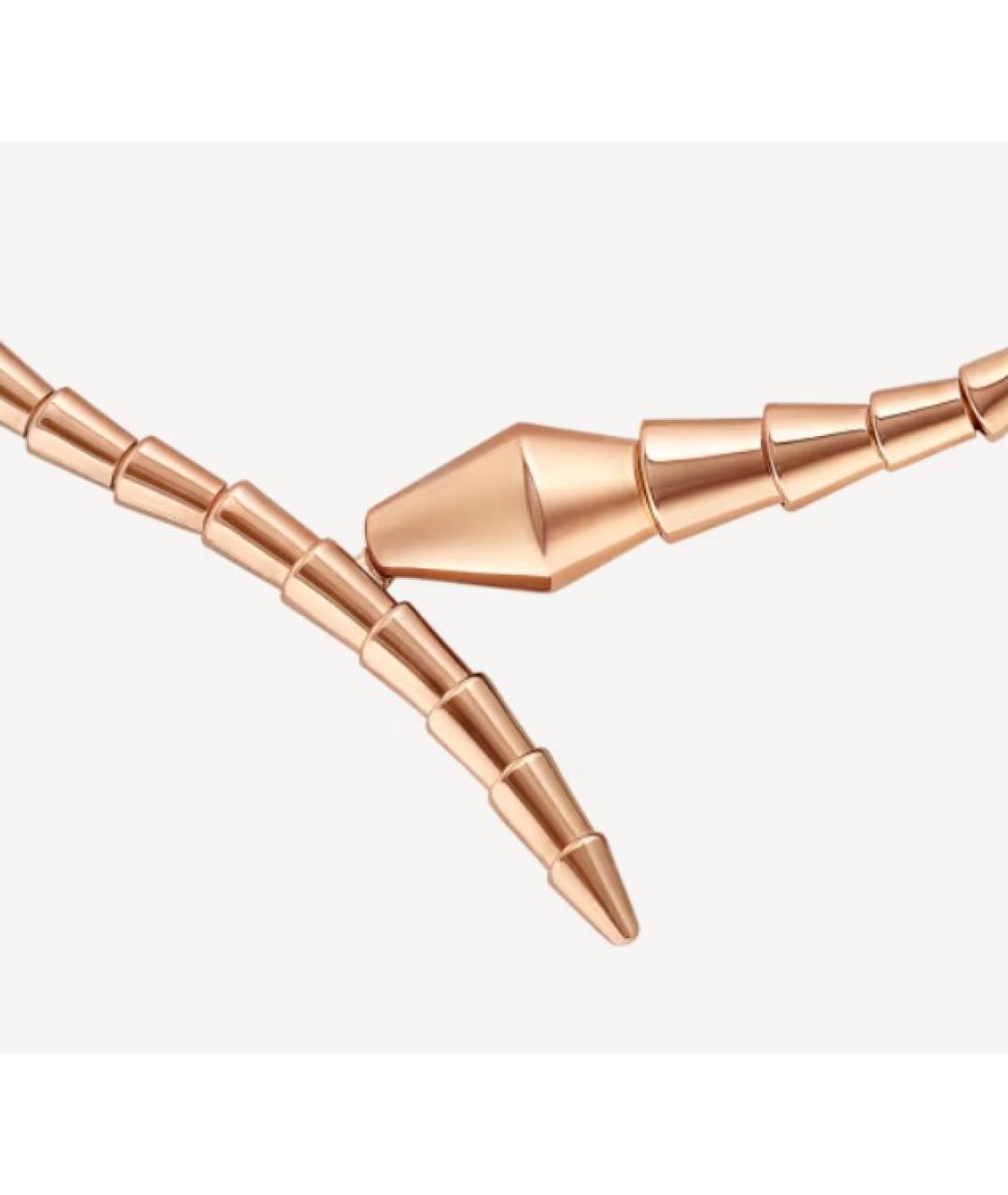 BVLGARI Золотое колье из розового золота, фото 2