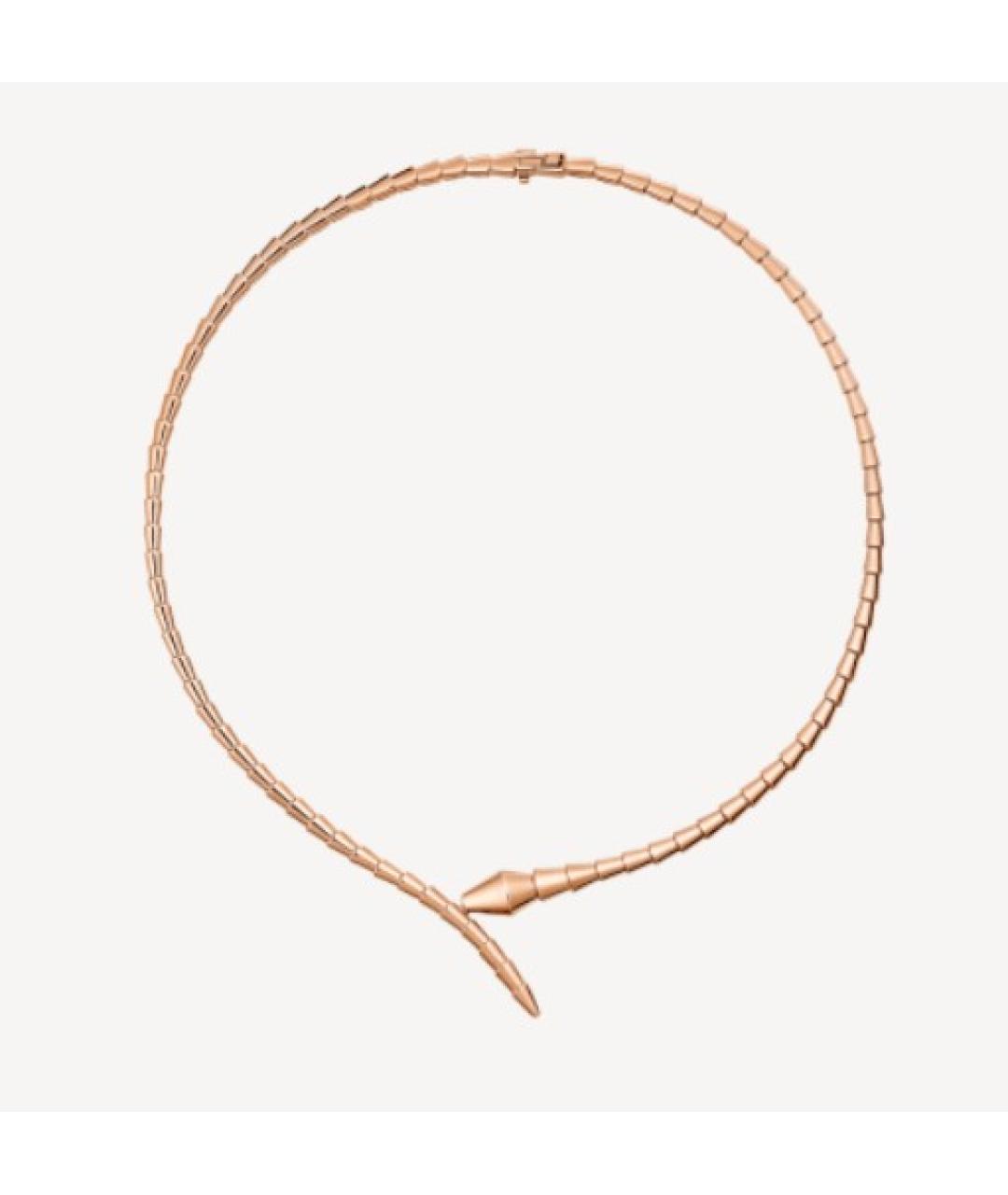 BVLGARI Золотое колье из розового золота, фото 5