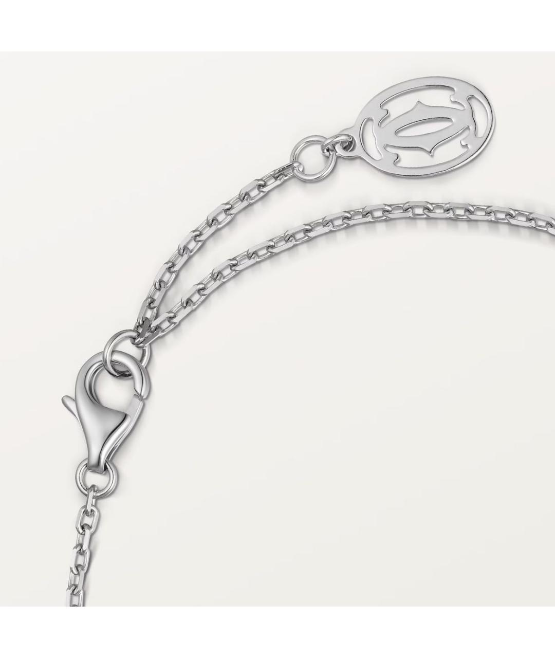 CARTIER Белый браслет из белого золота, фото 4