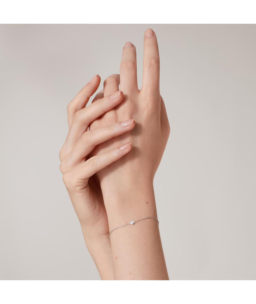 CARTIER Белый браслет из белого золота, фото 2