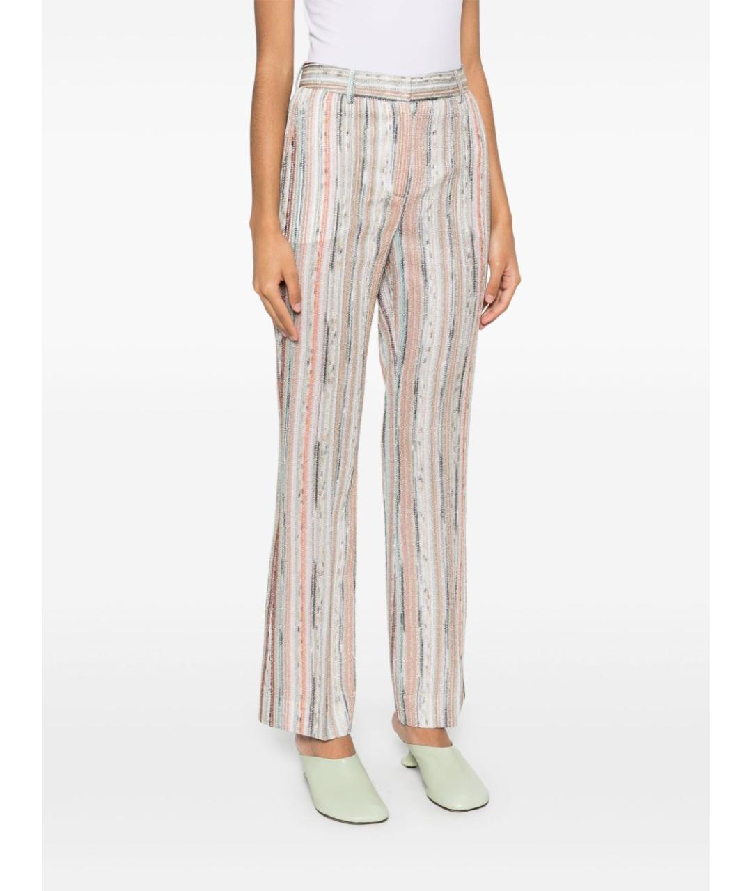 MISSONI Мульти вискозные прямые брюки, фото 4
