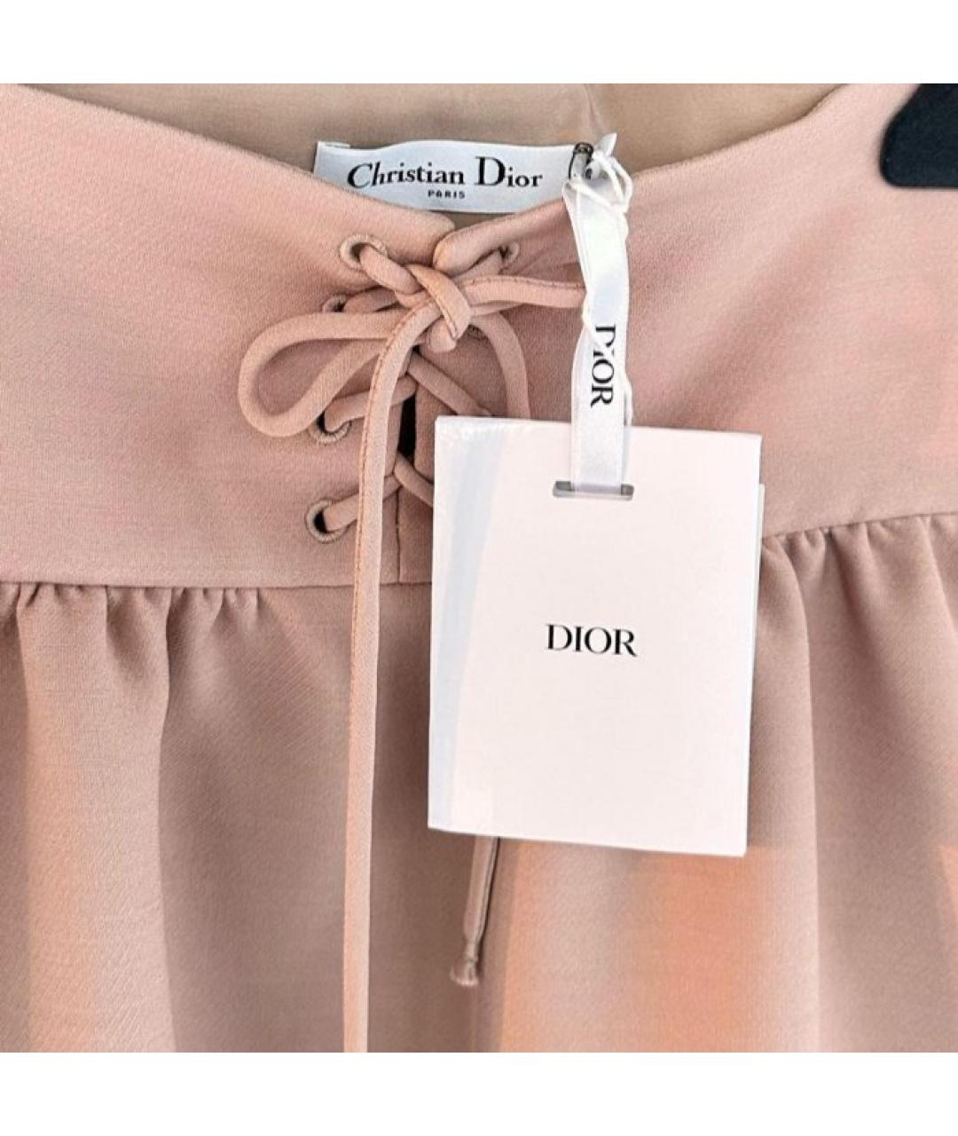 CHRISTIAN DIOR Шерстяная юбка мини, фото 3