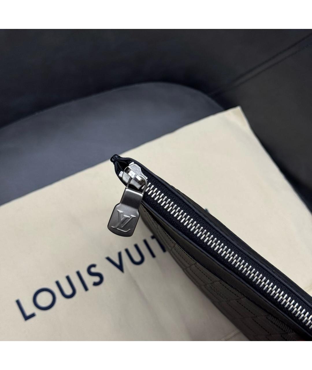 LOUIS VUITTON Кожаная папка для документов, фото 3