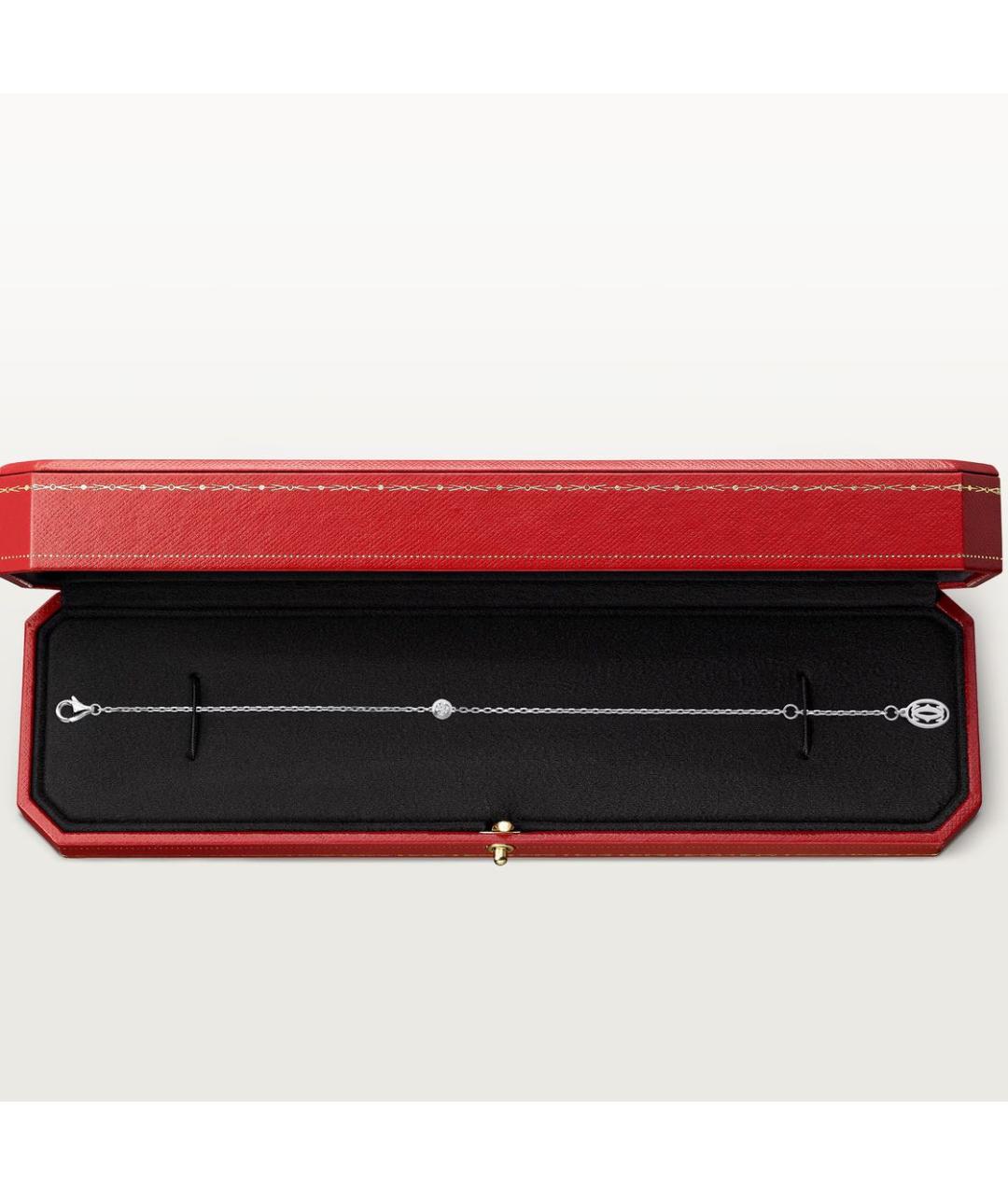 CARTIER Белый браслет из белого золота, фото 7