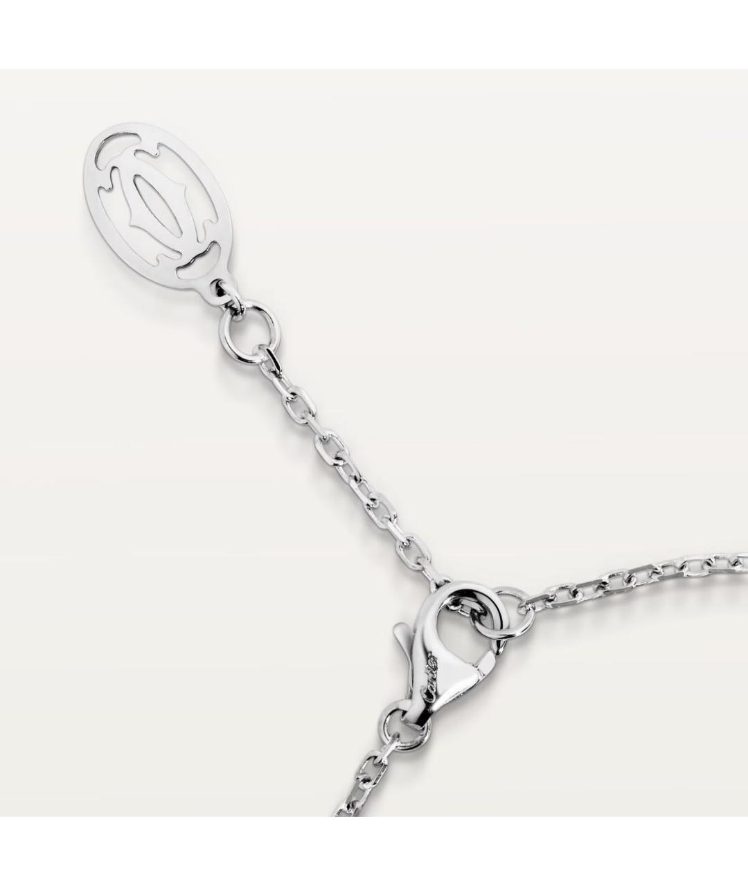 CARTIER Белый браслет из белого золота, фото 5