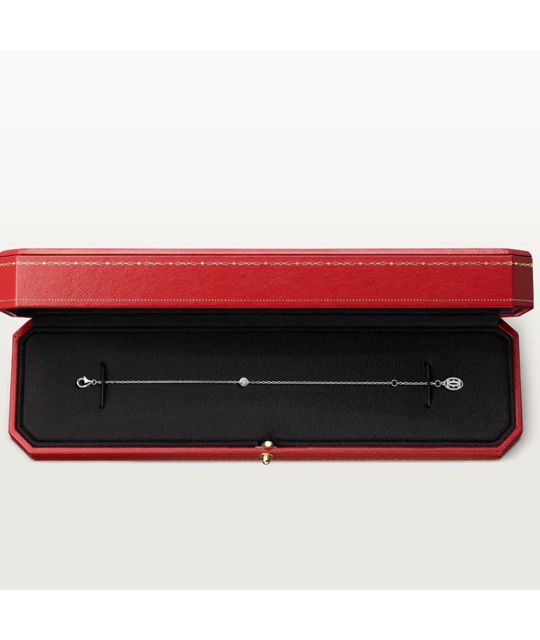 CARTIER Белый браслет из белого золота, фото 6