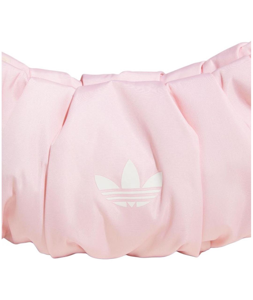 ADIDAS Розовая тканевая дорожная/спортивная сумка, фото 5