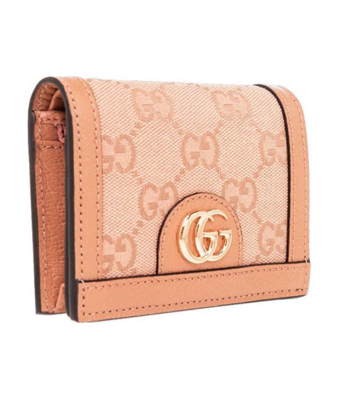 GUCCI Коралловый кошелек, фото 3