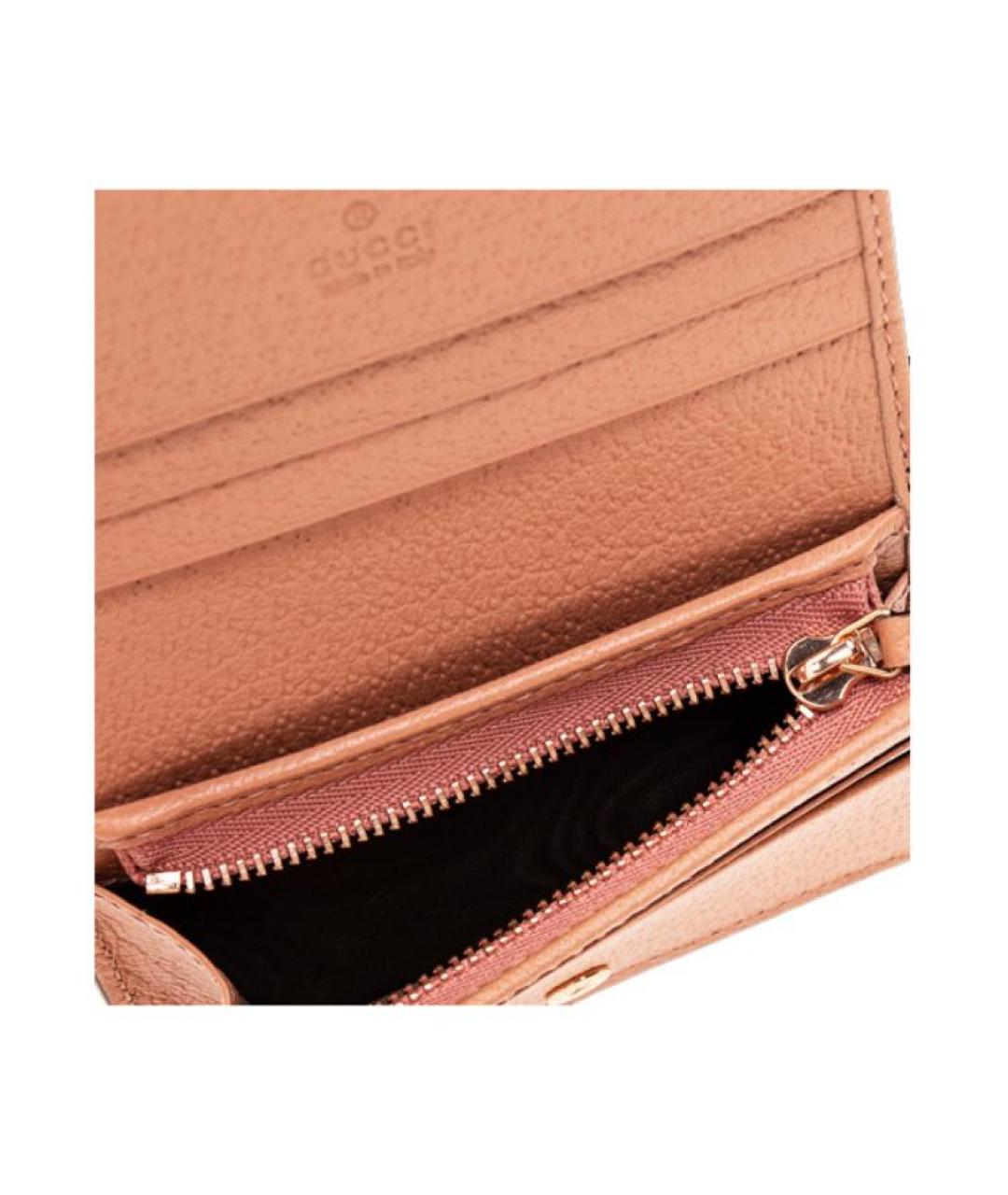 GUCCI Коралловый кошелек, фото 5
