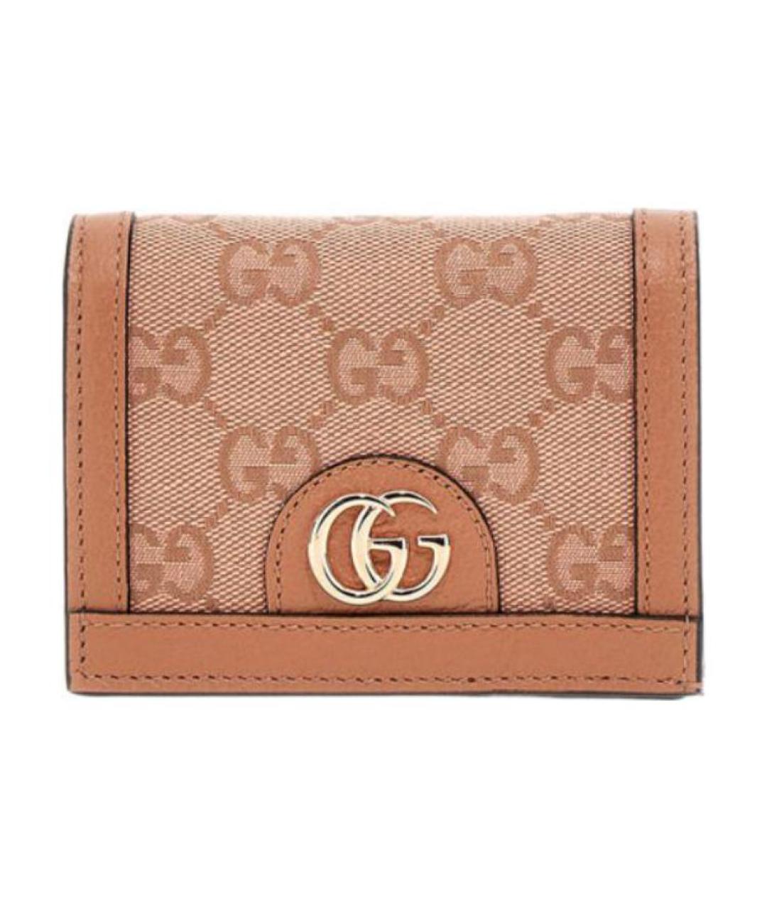 GUCCI Коралловый кошелек, фото 1