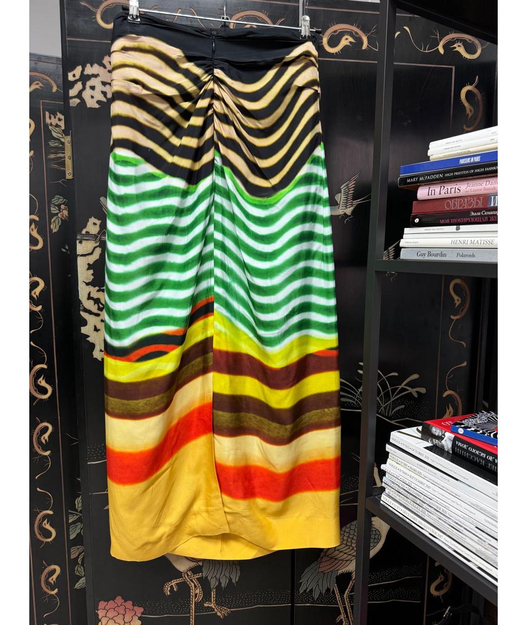 DRIES VAN NOTEN Вискозная юбка миди, фото 4