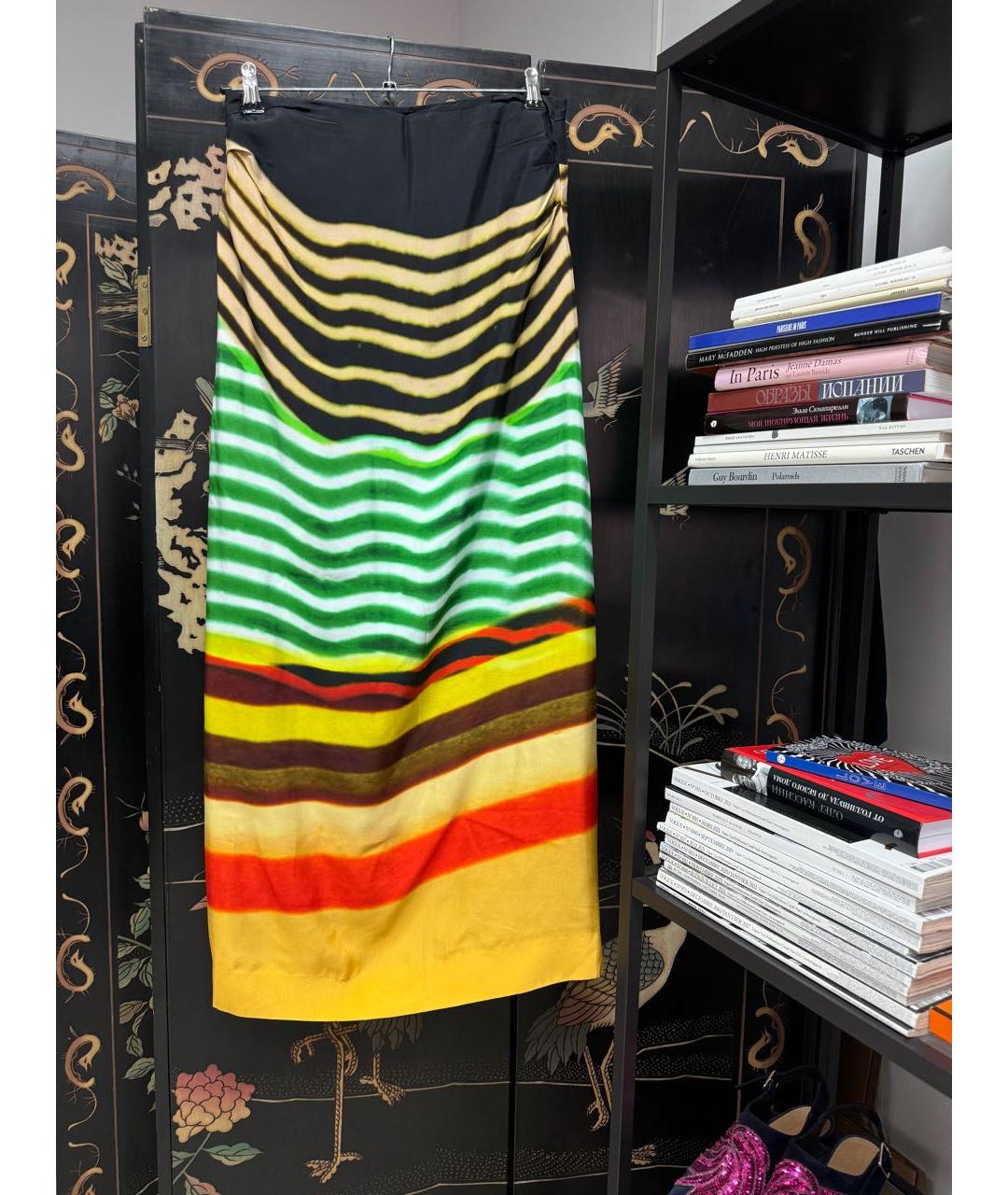 DRIES VAN NOTEN Вискозная юбка миди, фото 3
