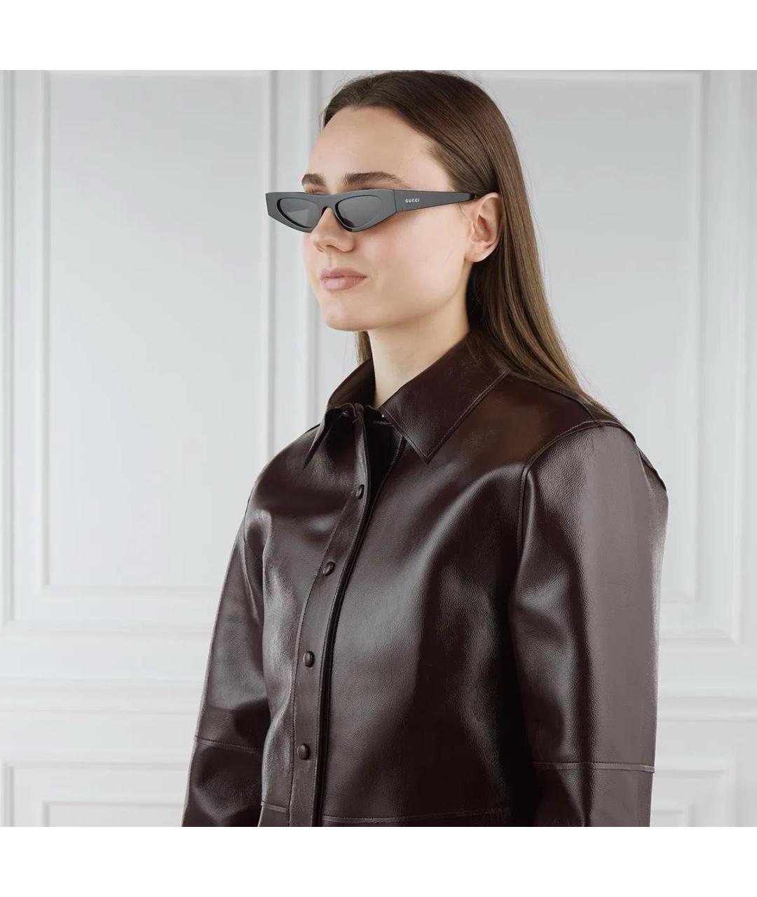 GUCCI Черные солнцезащитные очки, фото 7