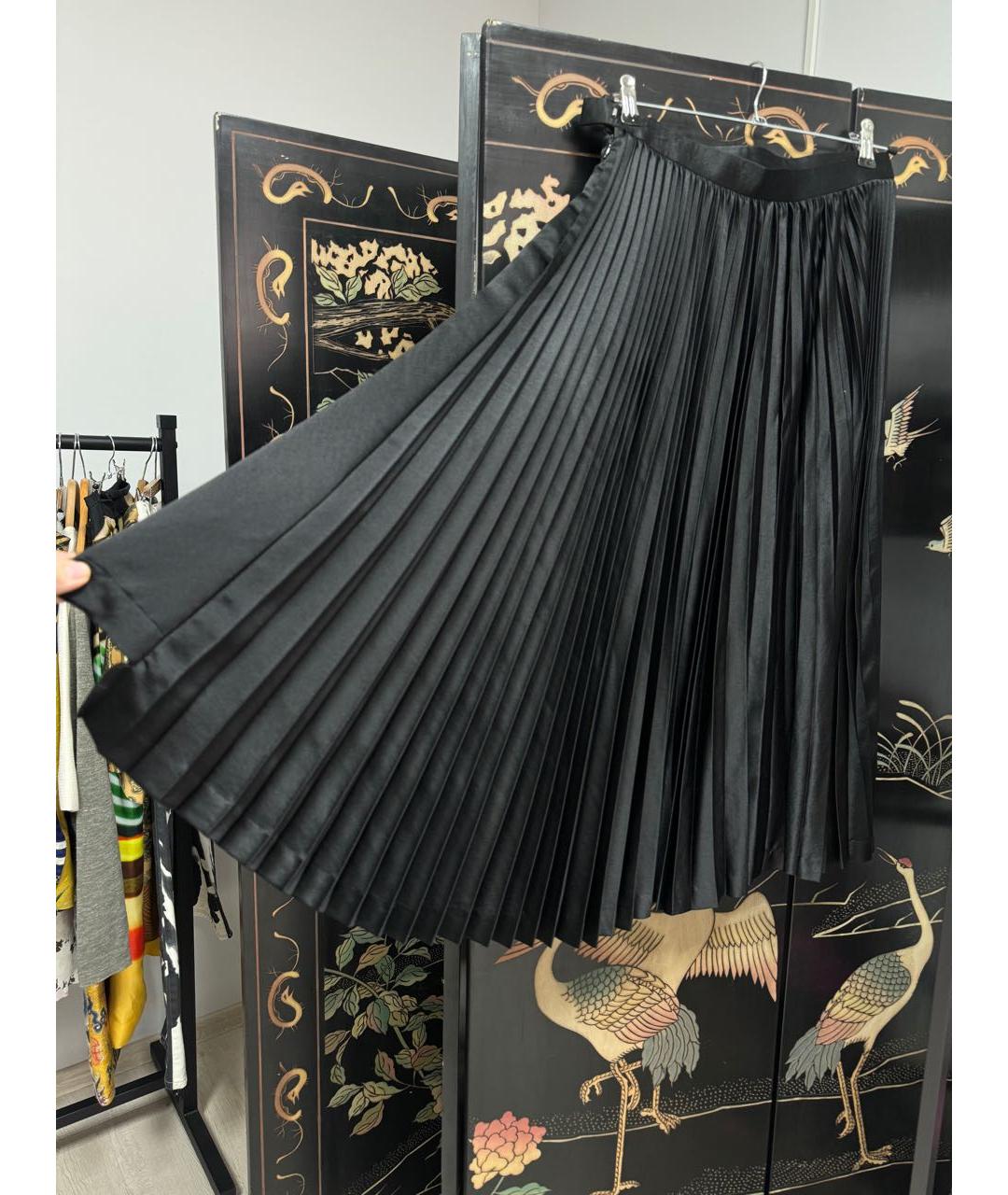 COMME DES GARÇONS Черная юбка миди, фото 2