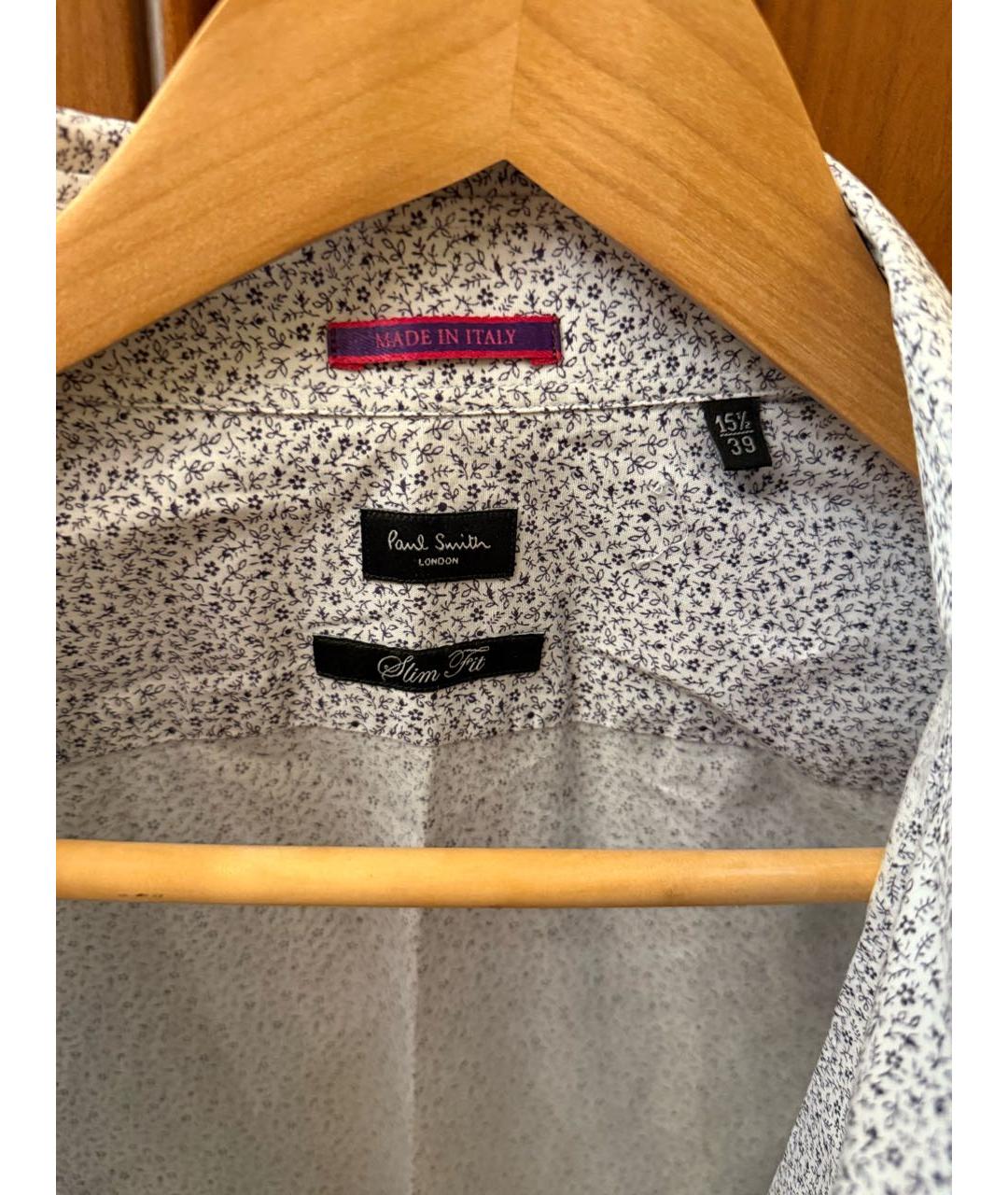 PAUL SMITH Хлопковая кэжуал рубашка, фото 3