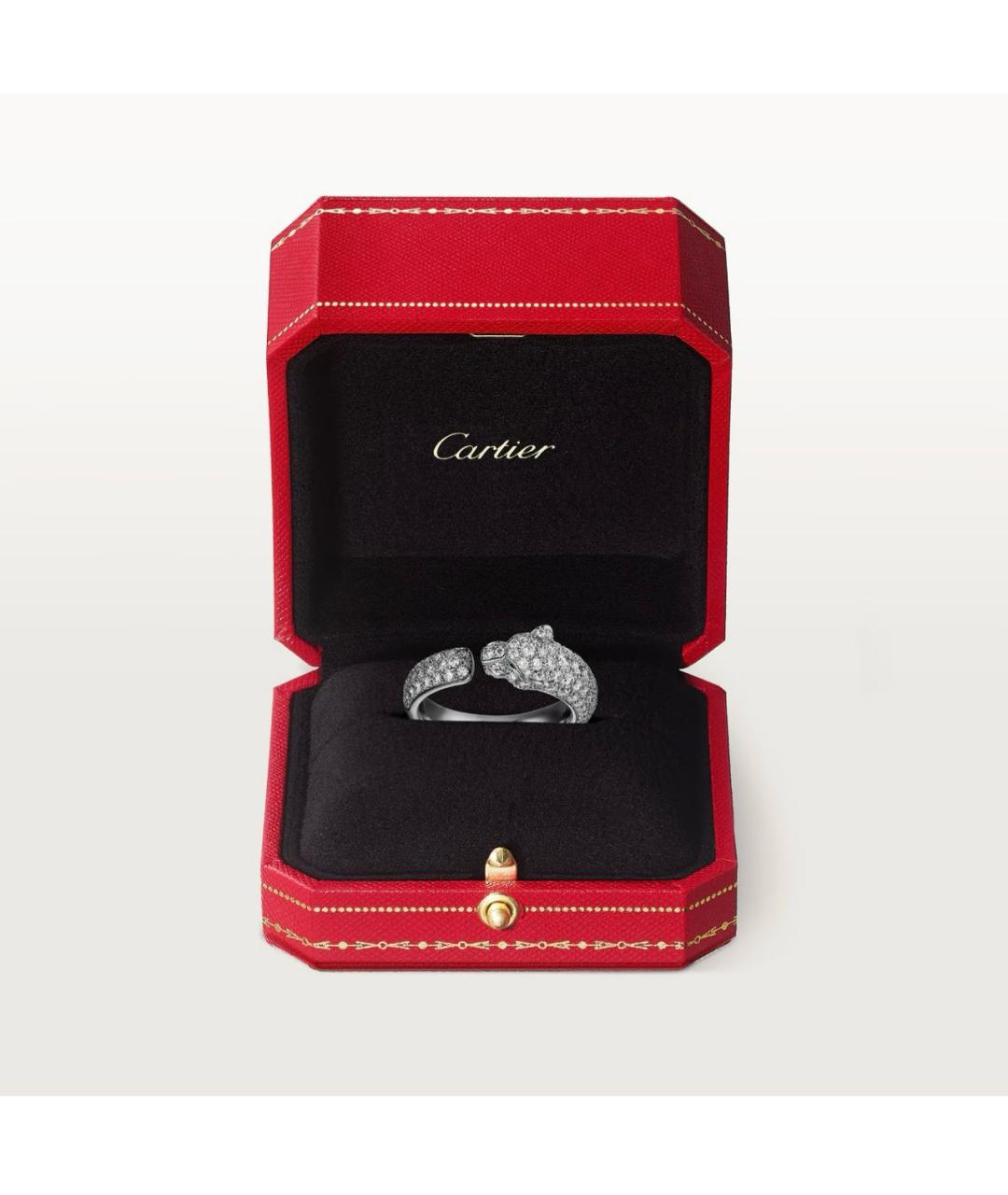 CARTIER Серебряное кольцо из белого золота, фото 5