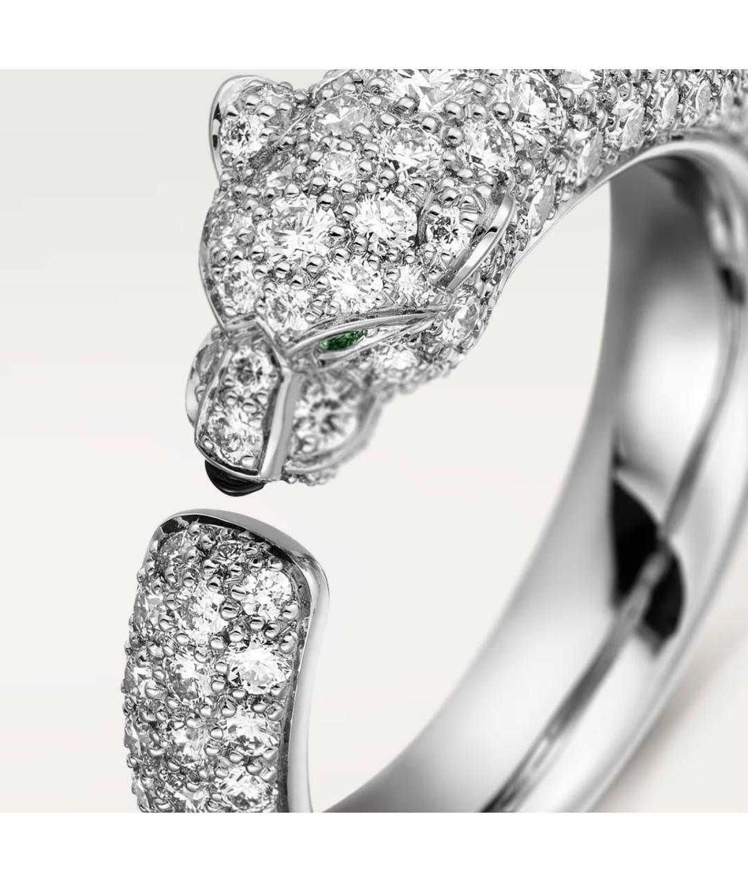 CARTIER Серебряное кольцо из белого золота, фото 4