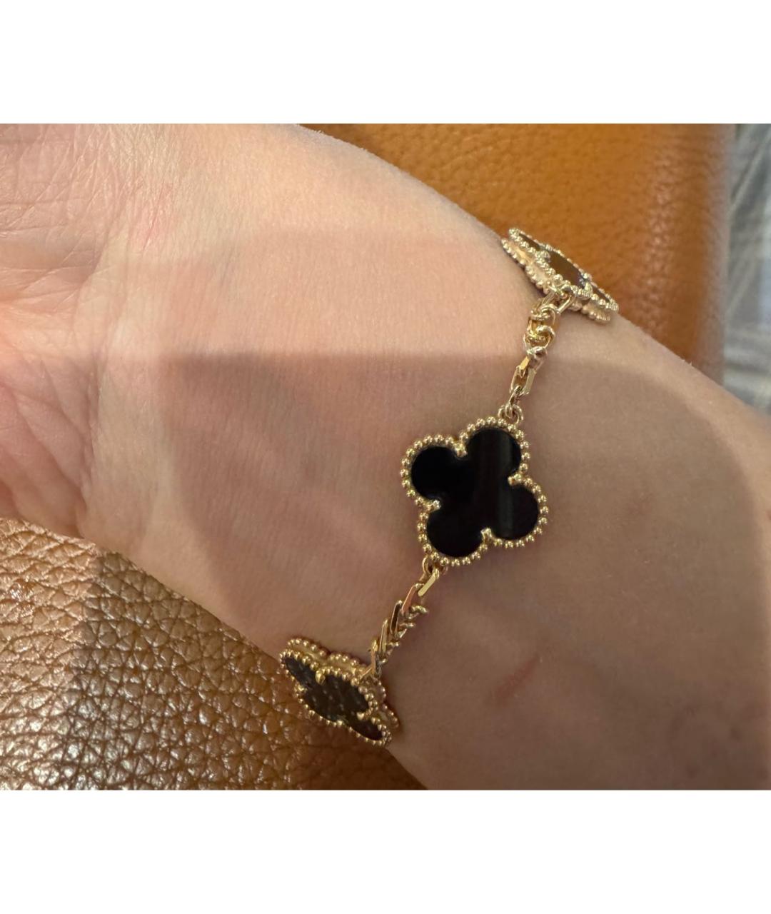 VAN CLEEF & ARPELS Желтый браслет из желтого золота, фото 2