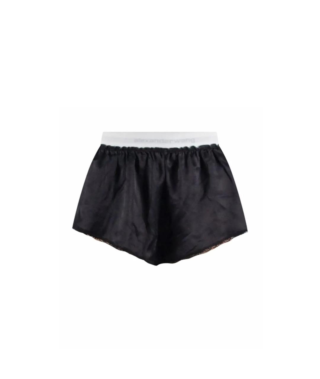 ALEXANDER WANG Черные шелковые шорты, фото 10
