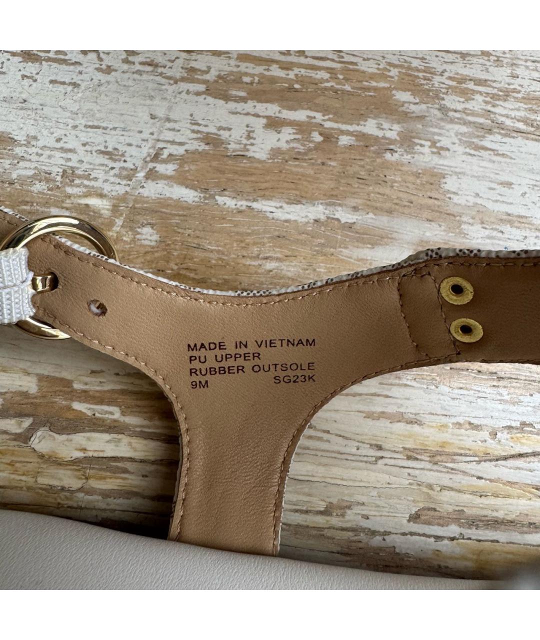 MICHAEL KORS Кожаные босоножки, фото 8