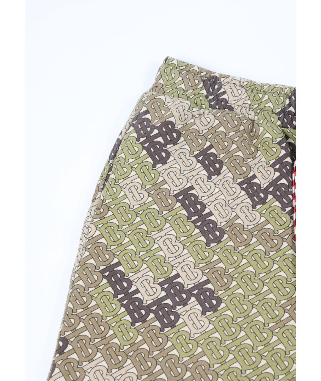 BURBERRY Мульти хлопковые шорты, фото 5