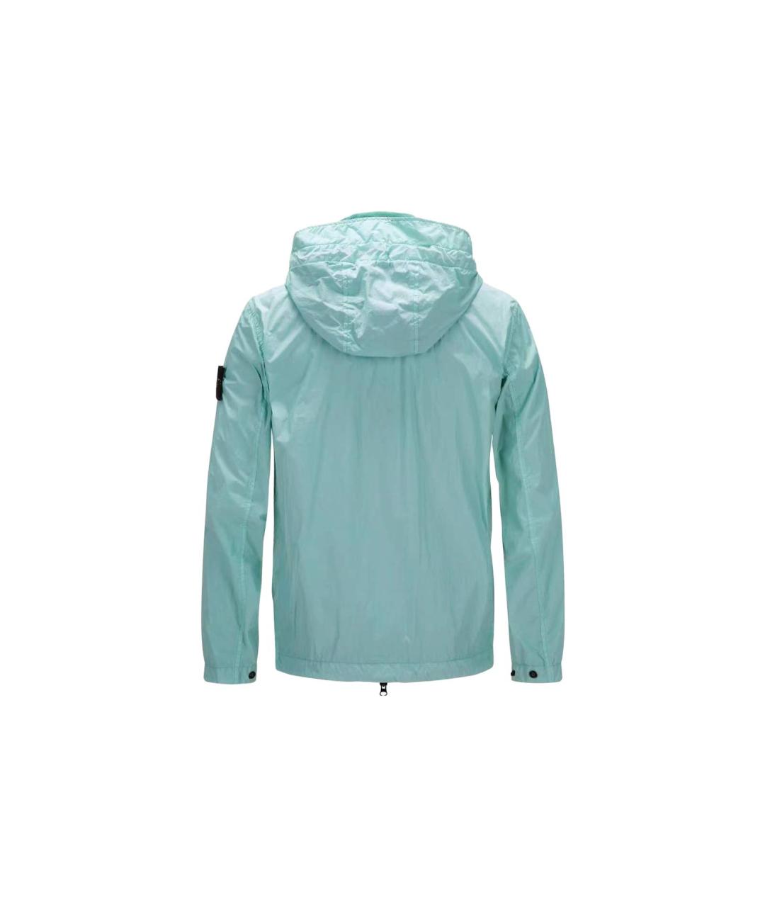 STONE ISLAND Голубая куртка, фото 2