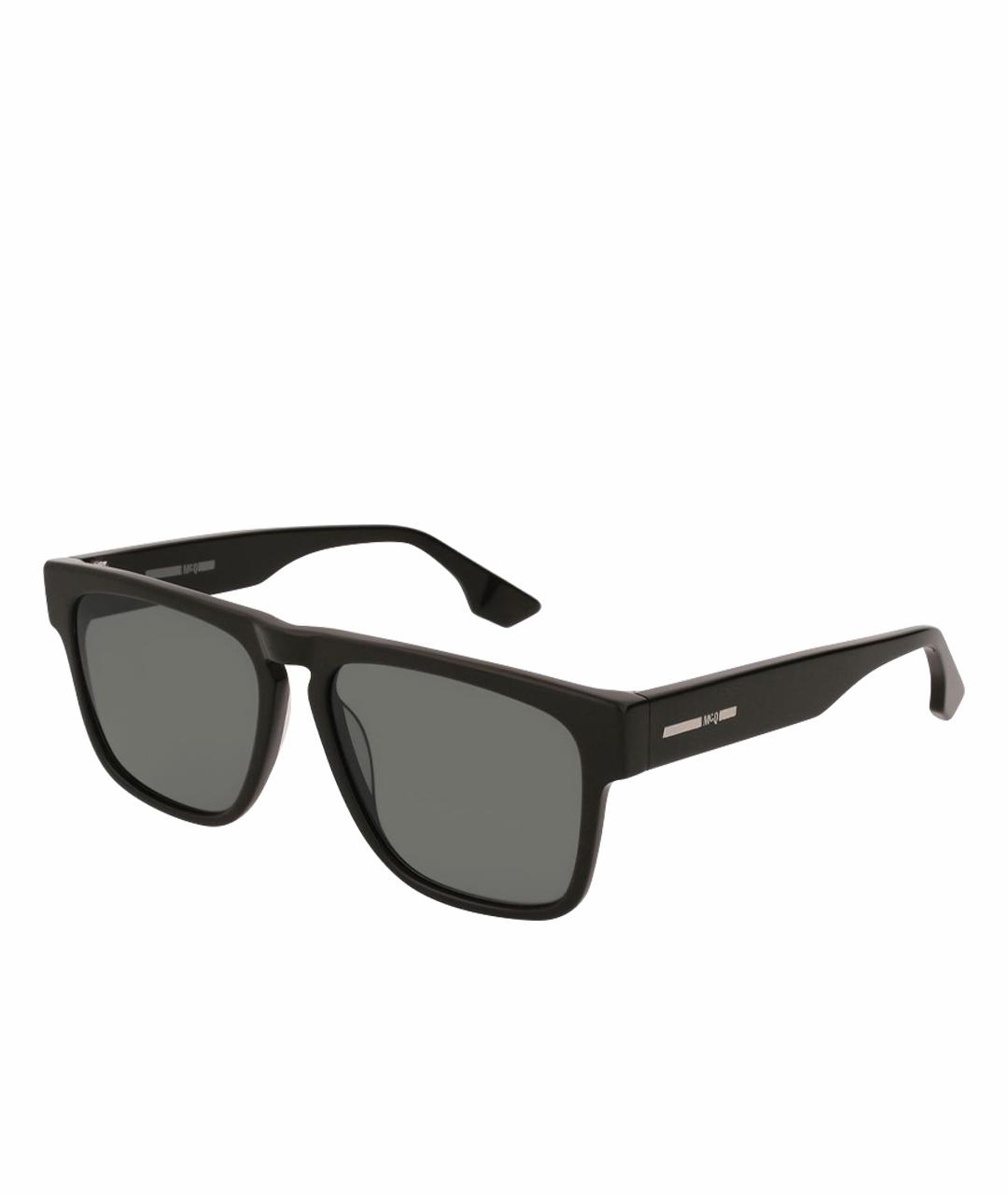 ALEXANDER MCQUEEN Черные солнцезащитные очки, фото 1