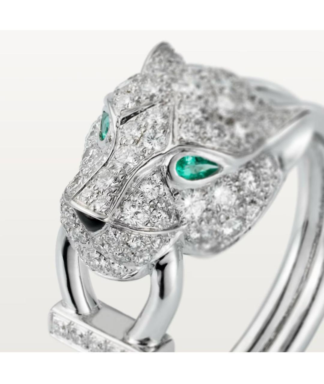 CARTIER Серебряное кольцо из белого золота, фото 2