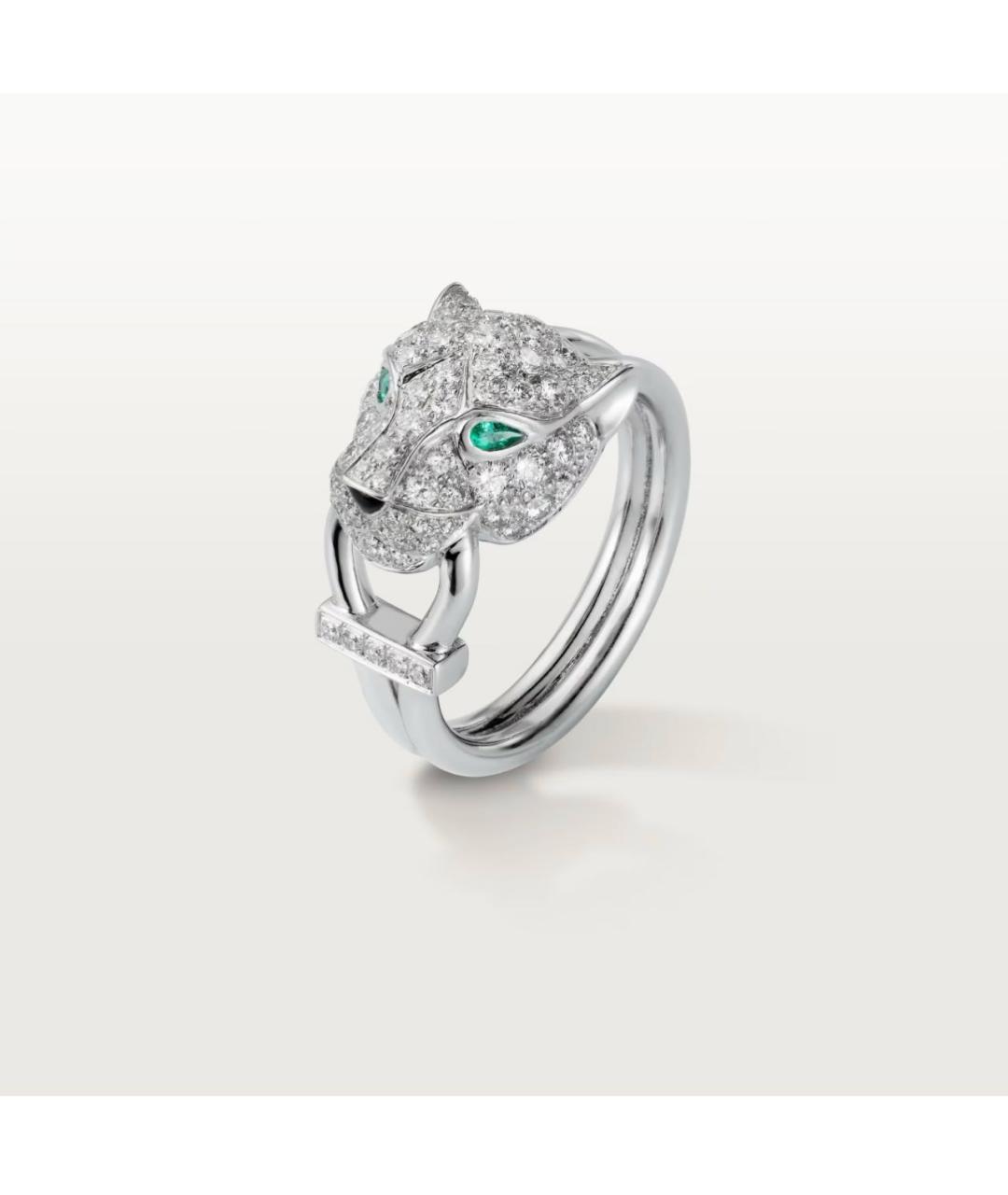CARTIER Серебряное кольцо из белого золота, фото 4