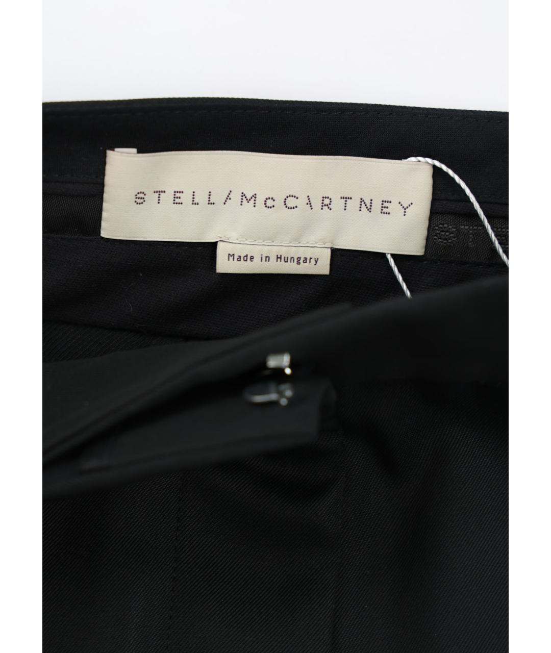 STELLA MCCARTNEY Черные ацетатные шорты, фото 4