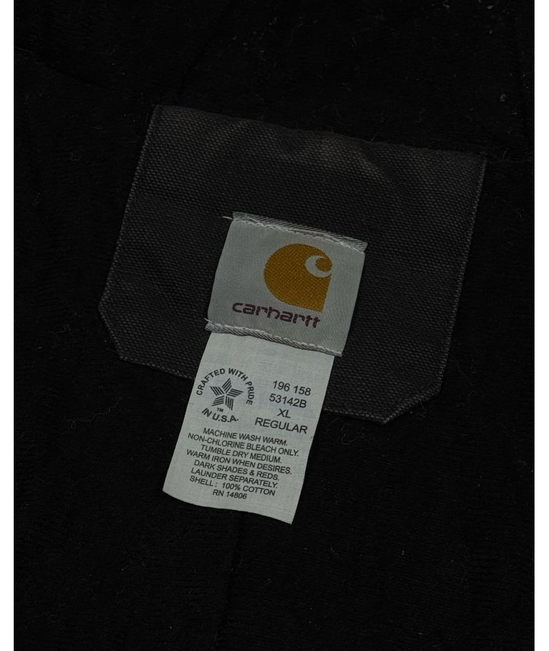 CARHARTT Черная хлопковая куртка, фото 4