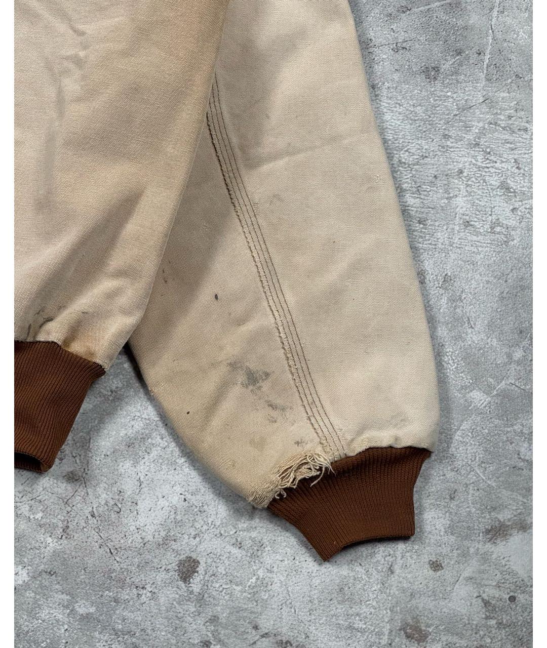 CARHARTT Бежевая хлопковая куртка, фото 4