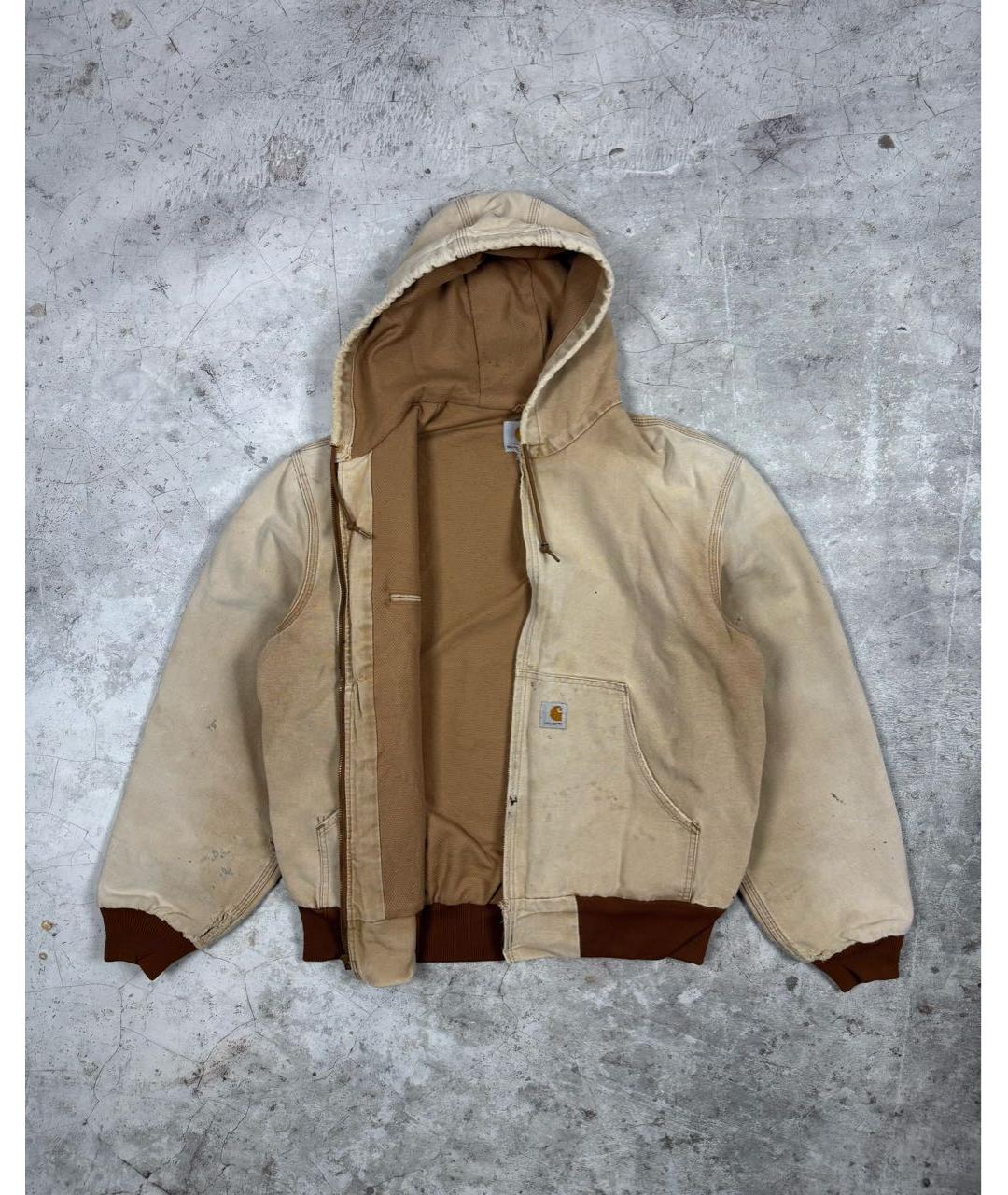 CARHARTT Бежевая хлопковая куртка, фото 3