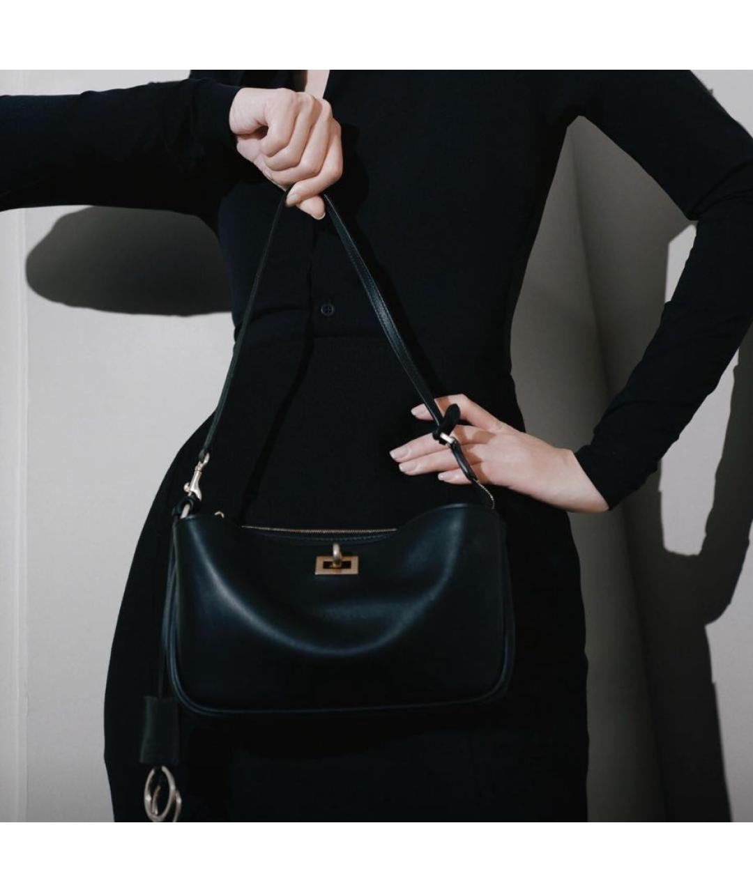 BALENCIAGA Кожаная сумка с короткими ручками, фото 6