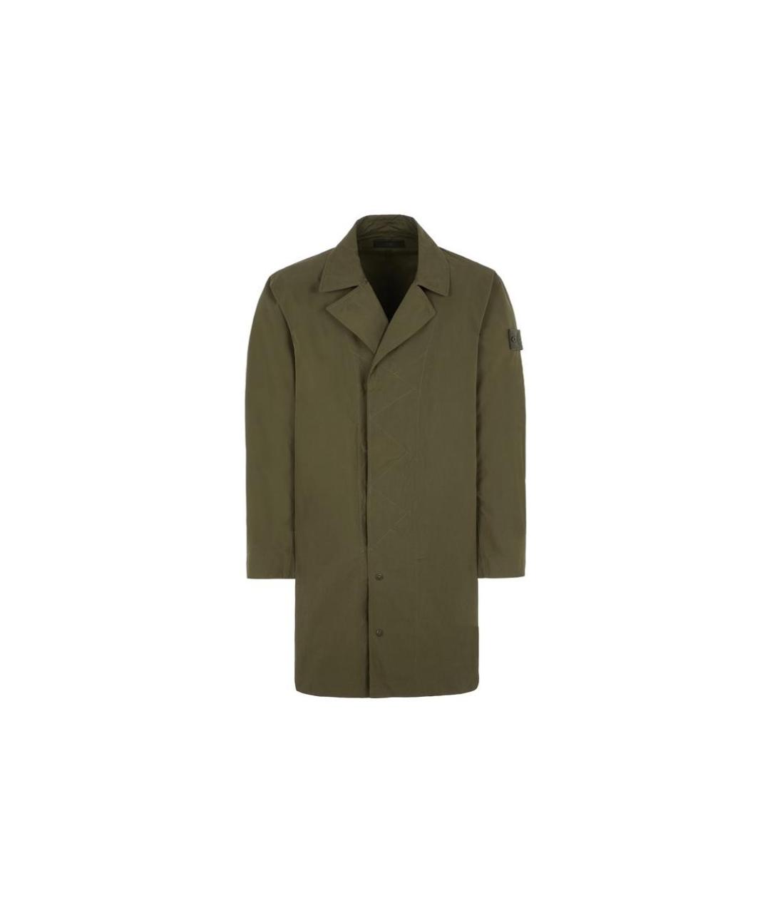 STONE ISLAND Зеленые пальто, фото 1