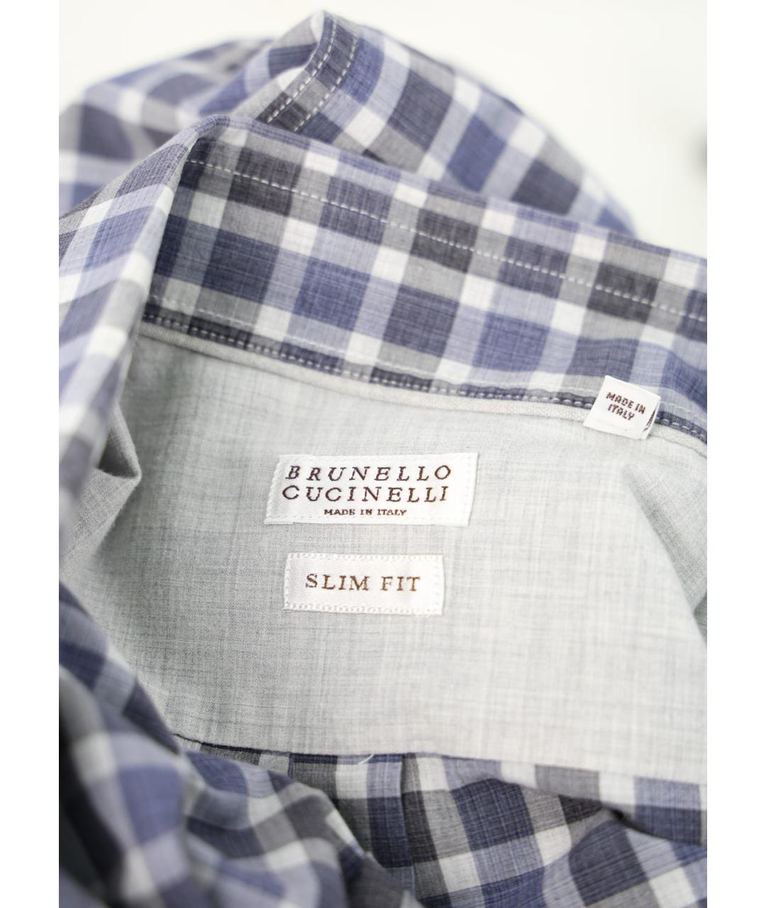 BRUNELLO CUCINELLI Мульти хлопковая рубашка, фото 3