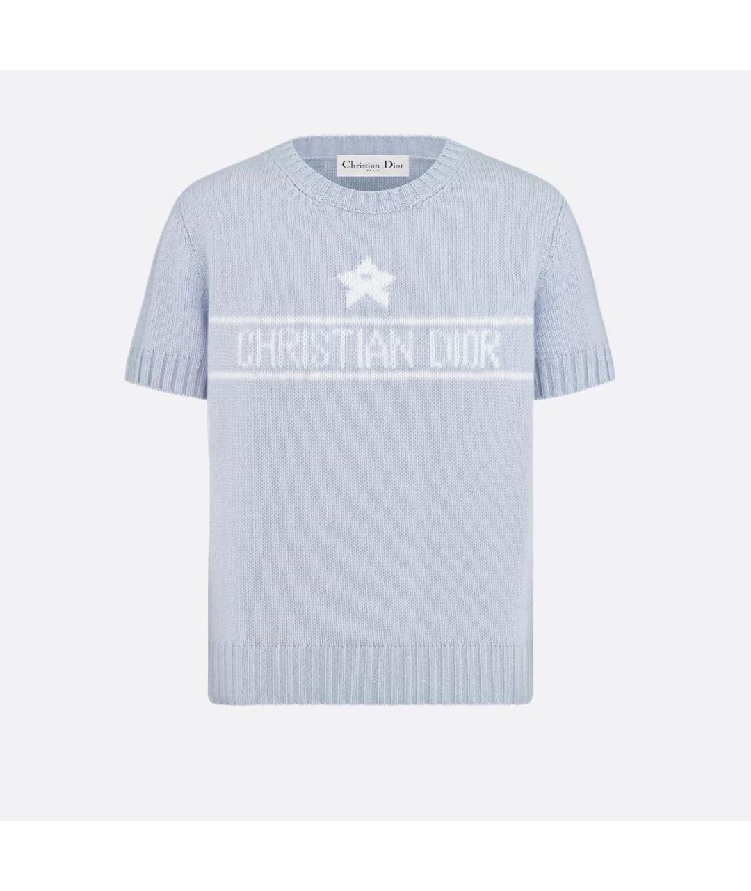 CHRISTIAN DIOR Серый кашемировый джемпер / свитер, фото 3