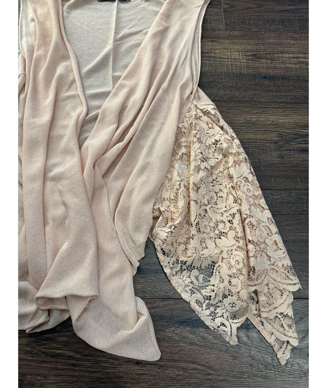BLUMARINE Розовый вискозный кардиган, фото 4