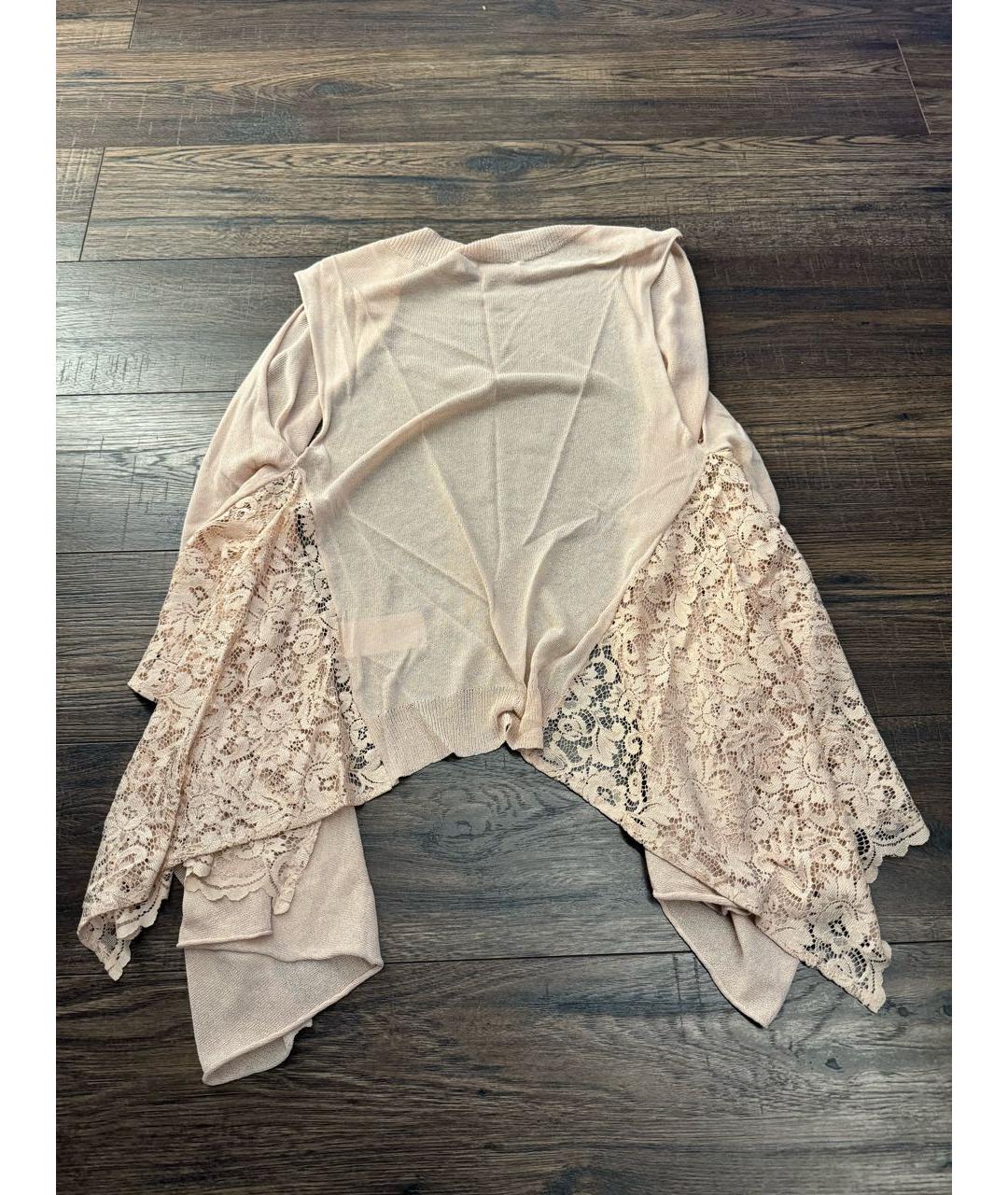 BLUMARINE Розовый вискозный кардиган, фото 2