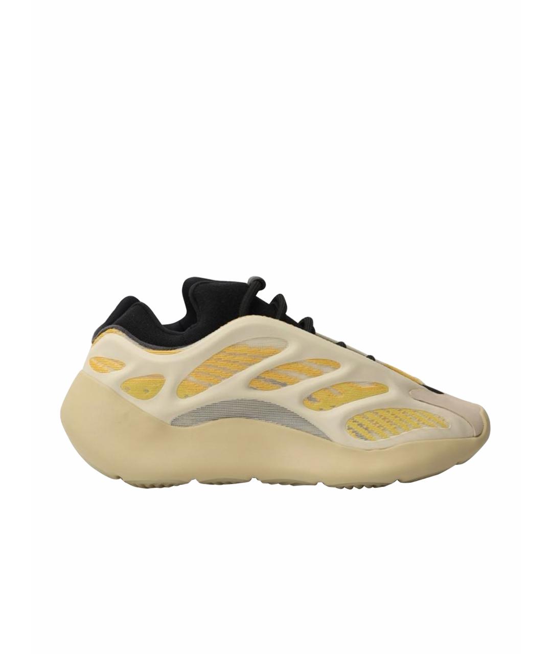 ADIDAS YEEZY Желтые кроссовки, фото 1