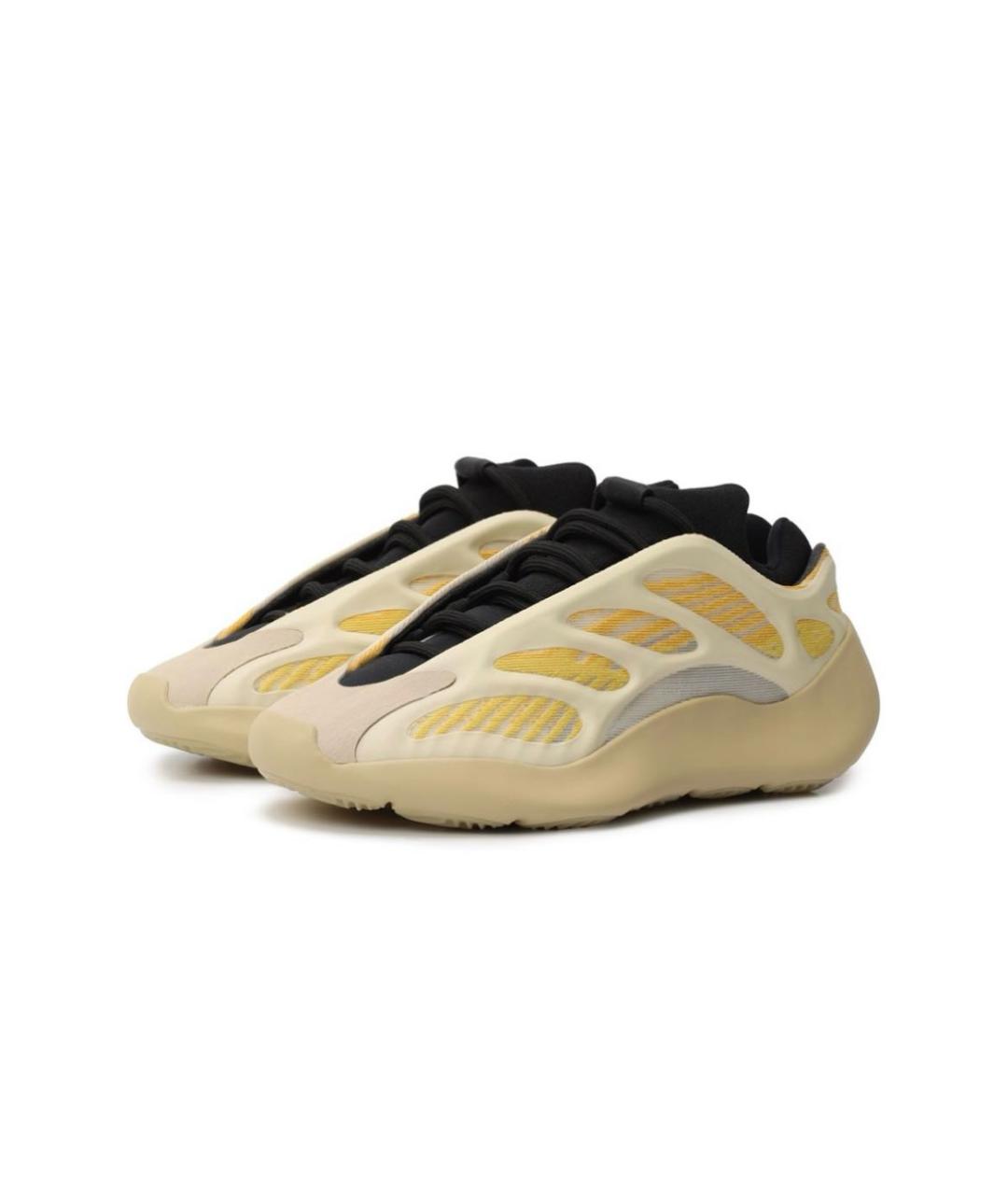 ADIDAS YEEZY Желтые кроссовки, фото 3