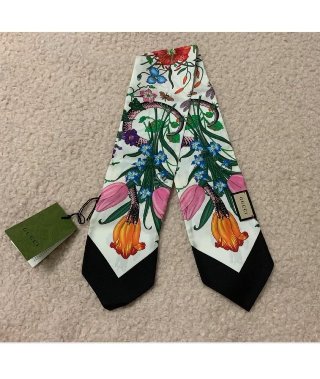 GUCCI Мульти шелковый платок, фото 7