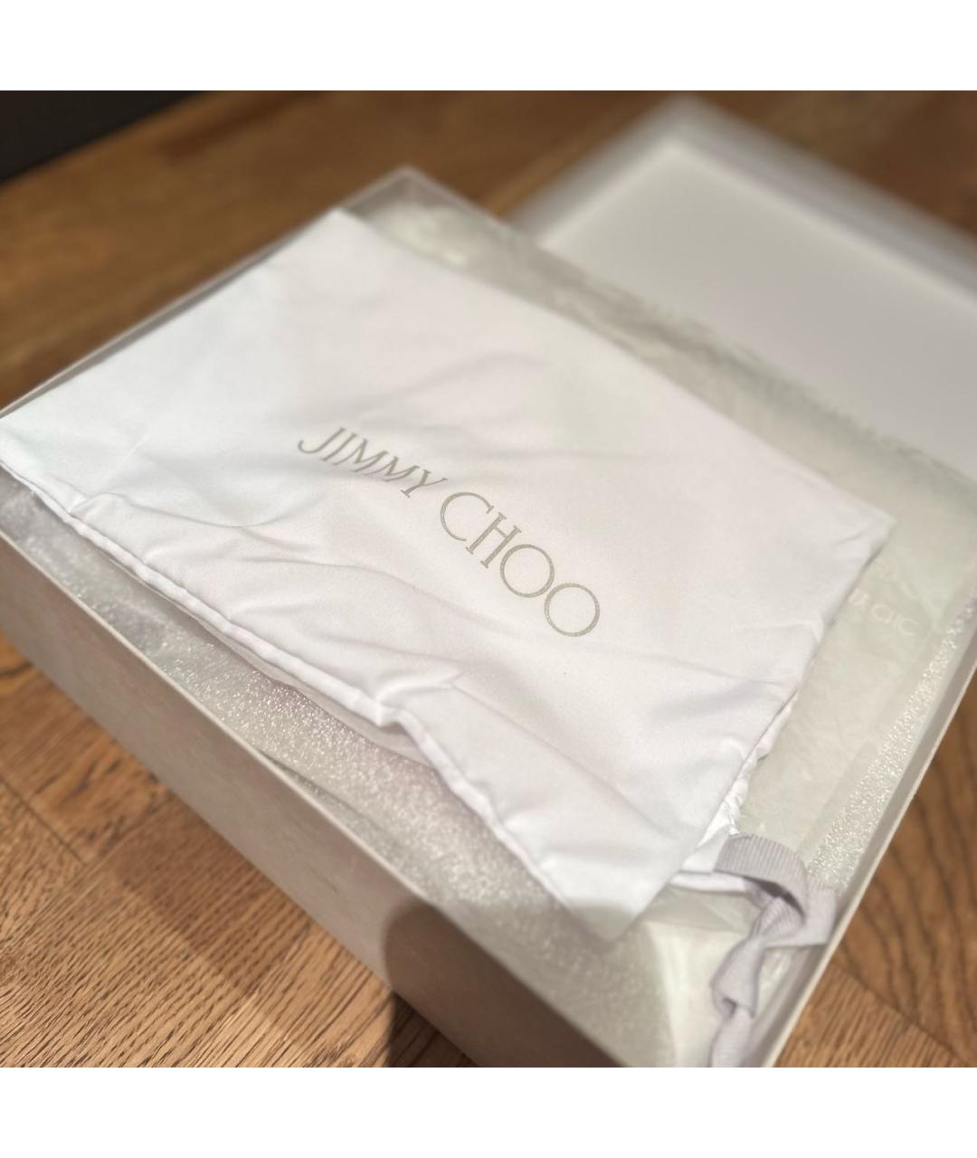 JIMMY CHOO Красные туфли из лакированной кожи, фото 7
